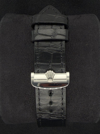 Rolex 1908 Ice Blue Dial Platinum Leather Strap 52506 | 2026 | 39mm