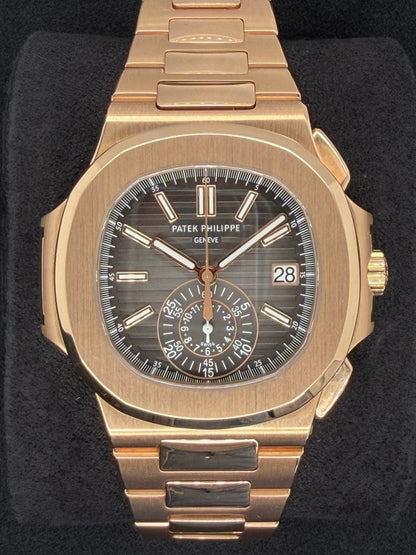 Patek Philippe Nautilus Grey Dial 18ct Rose Gold 5980/1R-001 | 2017 | 40.5mm