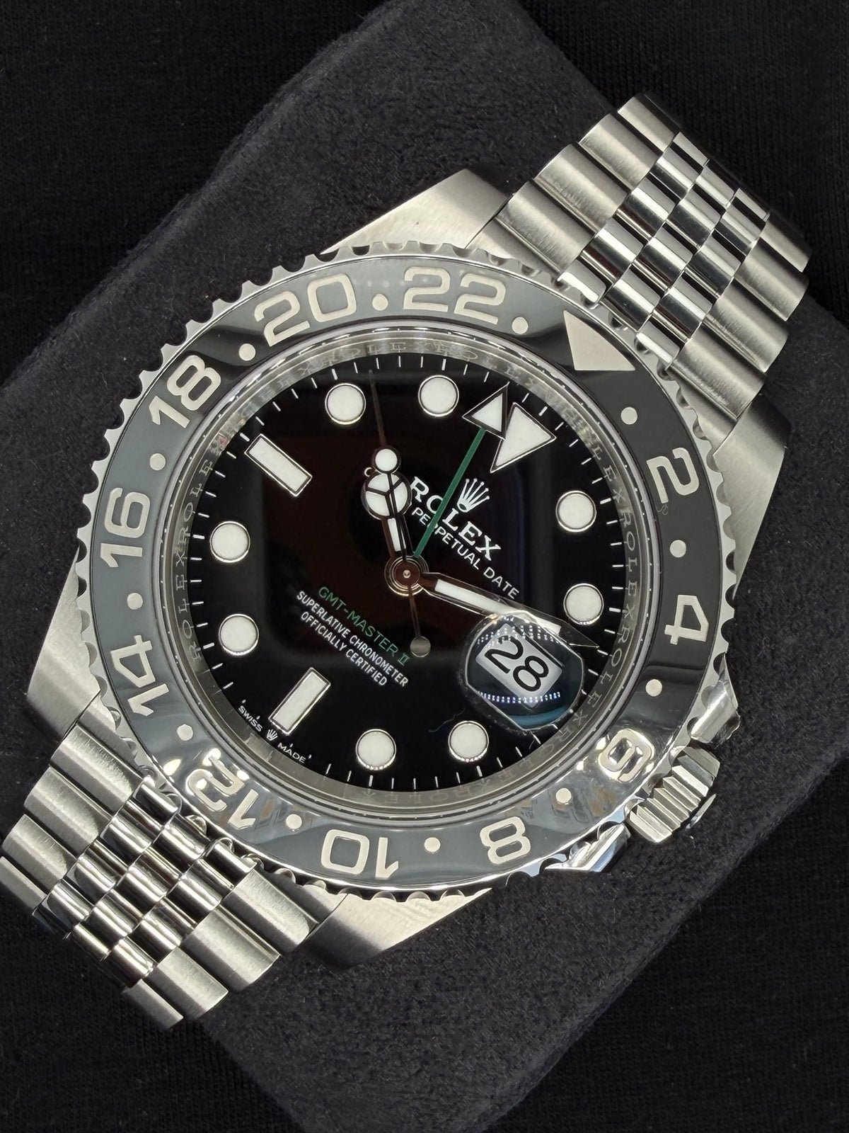 Rolex GMT-Master II Bruce Wayne Jubilee 126710GRNR | 2026 | 40mm