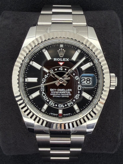 Rolex Sky-Dweller Black Dial Oystersteel 336934 | 2026 | 42mm