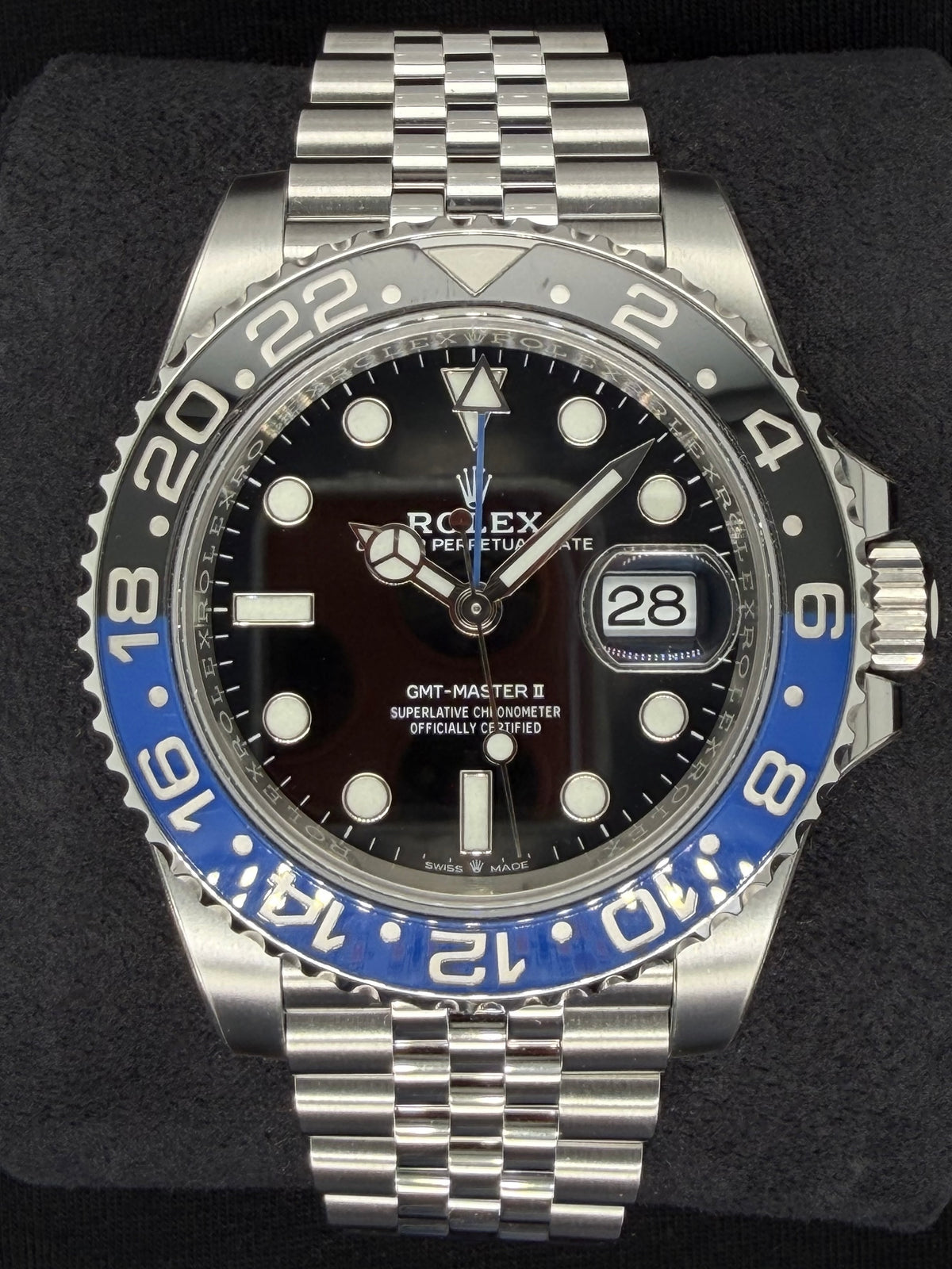 Rolex GMT-Master II Batgirl Jubilee 126710BLNR | 2026 | 40mm