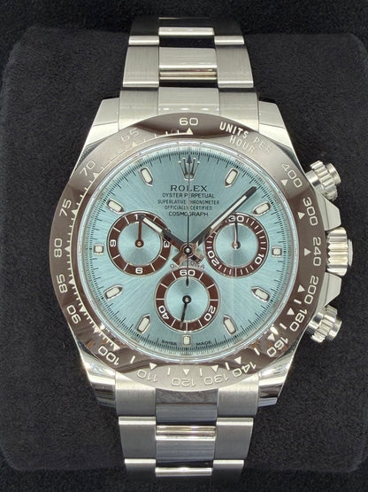 Rolex Daytona Platinum Ice Blue Dial 'Platona' 116506 | 2021 | 40mm