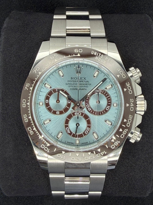Rolex Daytona Platinum Ice Blue Dial 'Platona' 116506 | 2019 | 40mm