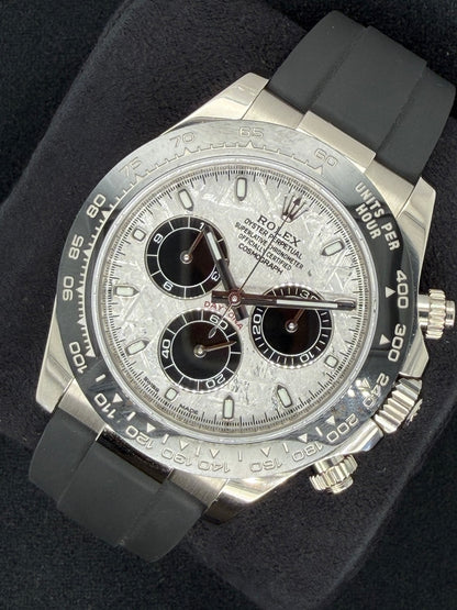 Rolex Daytona Meteorite Dial White Gold Oysterflex 116519LN | 2023 | 40mm