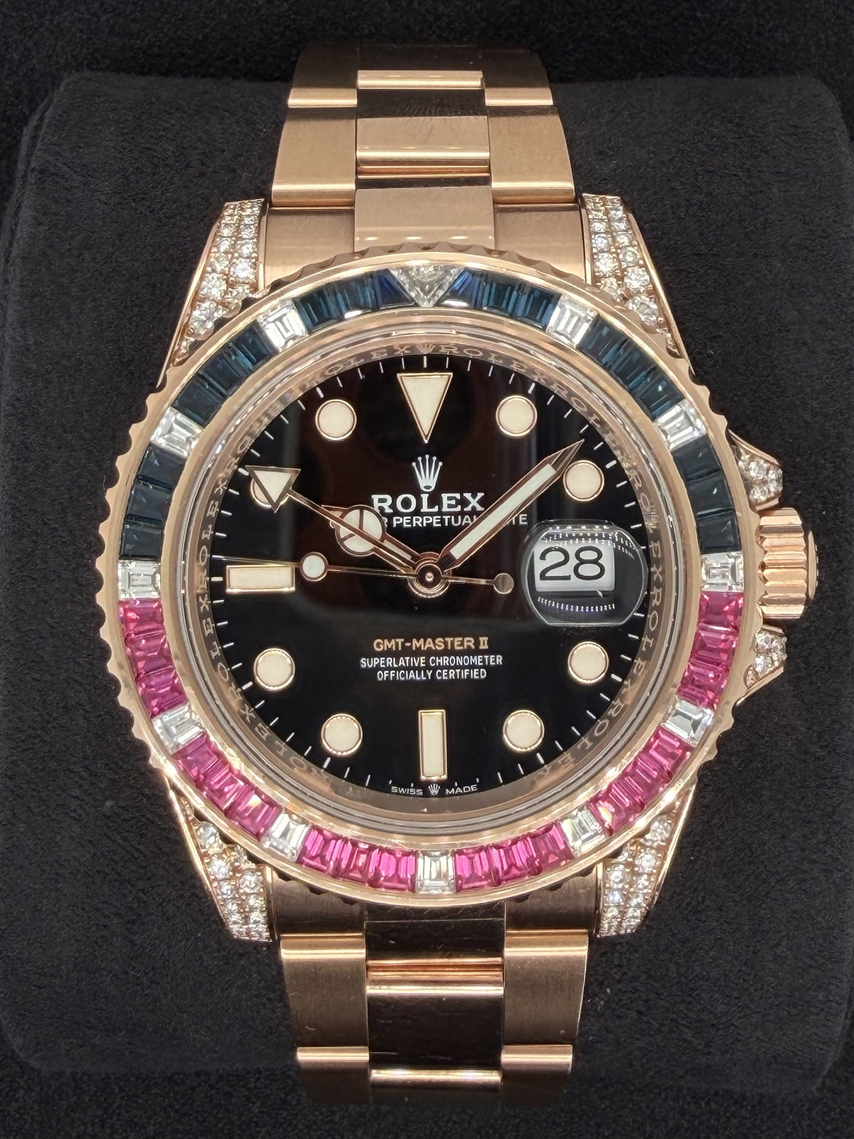 Rolex GMT-Master II 'Saru' 18ct Rose Gold 126755SARU | 2022 | 40mm