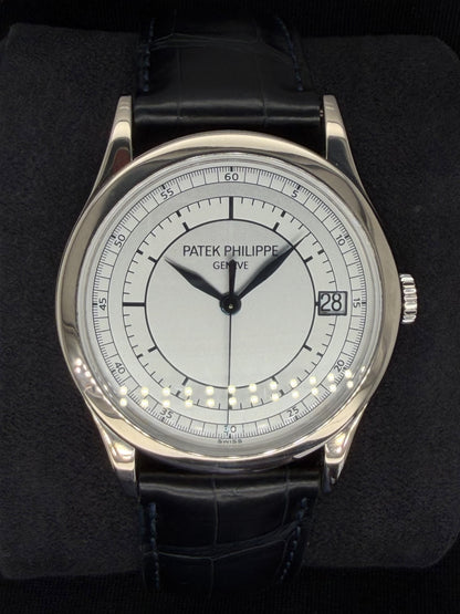 Patek Philippe Calatrava White Gold ‘Sector’ Dial 5296G-001 | 2009 | 38mm