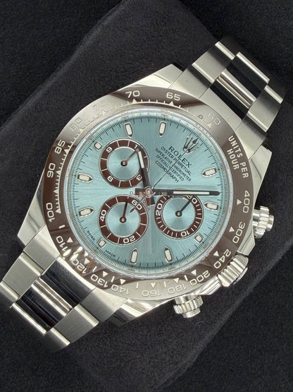 Rolex Daytona Platinum Ice Blue Dial 'Platona' 116506 | 2021 | 40mm