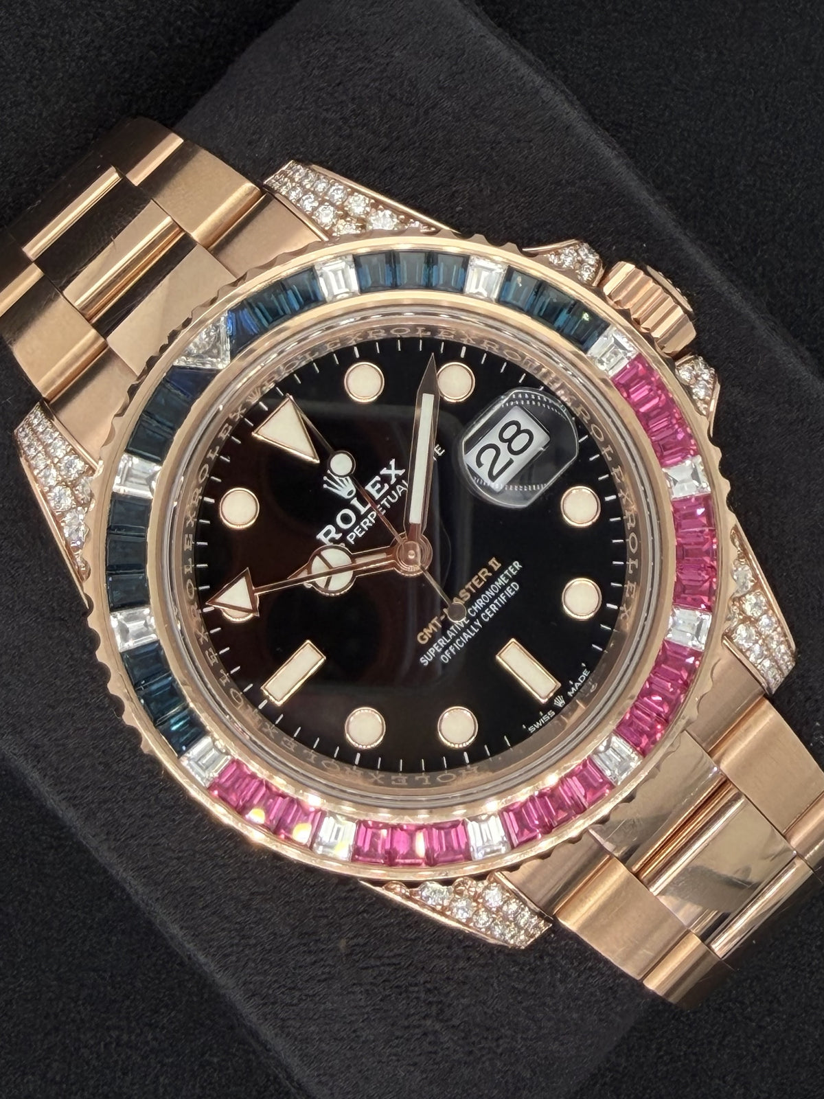 Rolex GMT-Master II 'Saru' 18ct Rose Gold 126755SARU | 2022 | 40mm