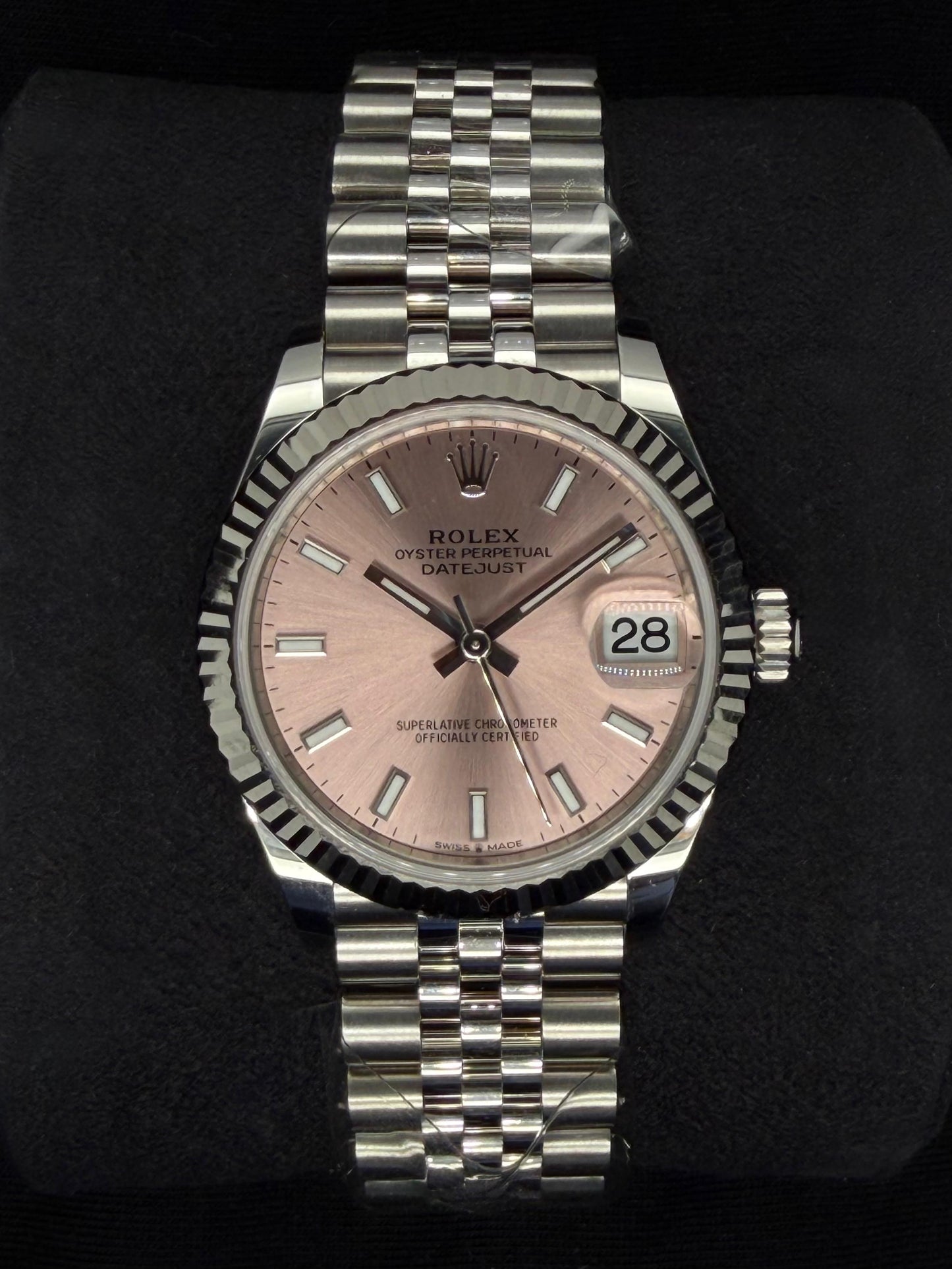 Rolex Datejust 31 Pink Dial Jubilee 278274 | 2026 | 31mm