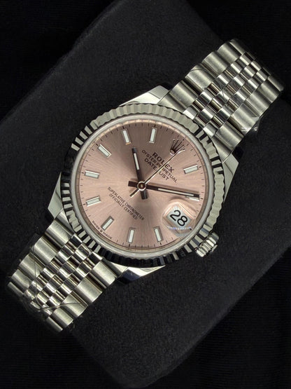 Rolex Datejust 31 Pink Dial Jubilee 278274 | 2026 | 31mm