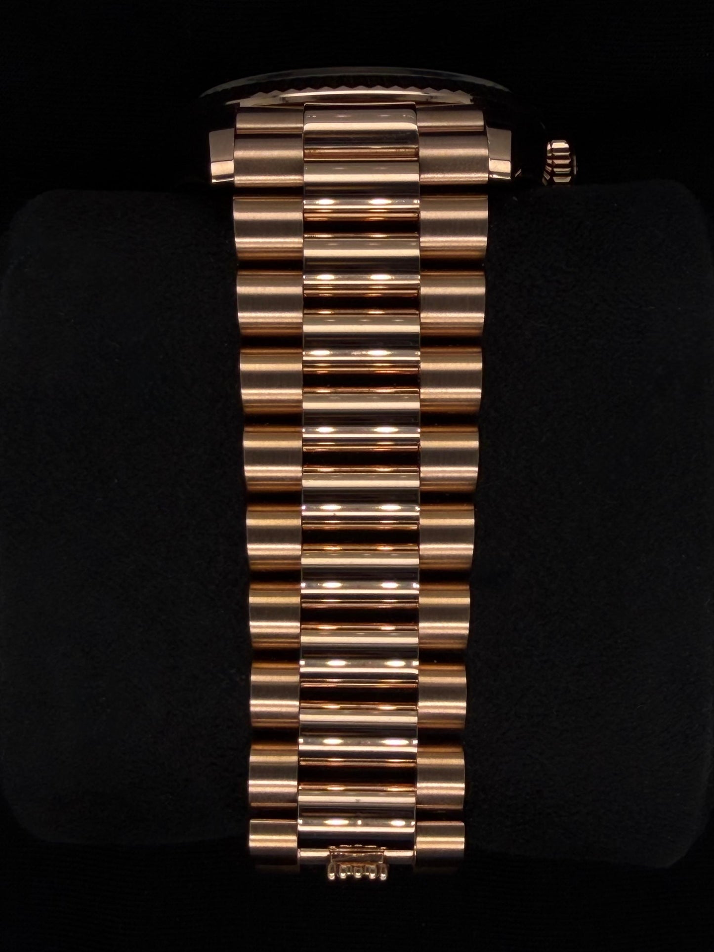 Rolex Day-Date 36 Brown Ombré Diamond Everose Gold 128235 | 2022 | 36mm