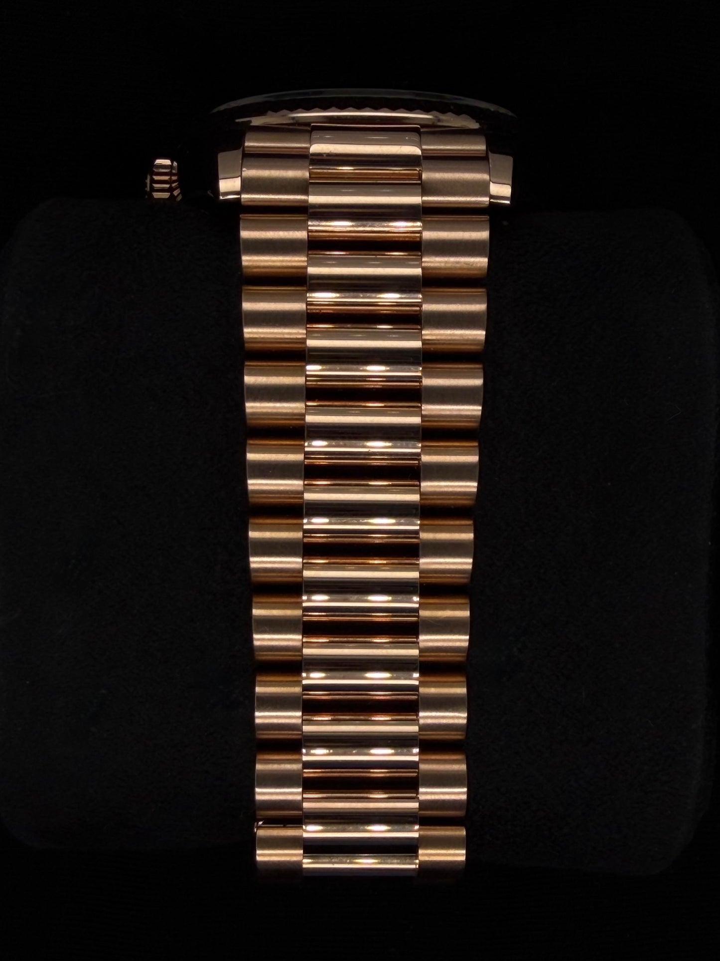 Rolex Day-Date 36 Brown Ombré Diamond Everose Gold 128235 | 2022 | 36mm