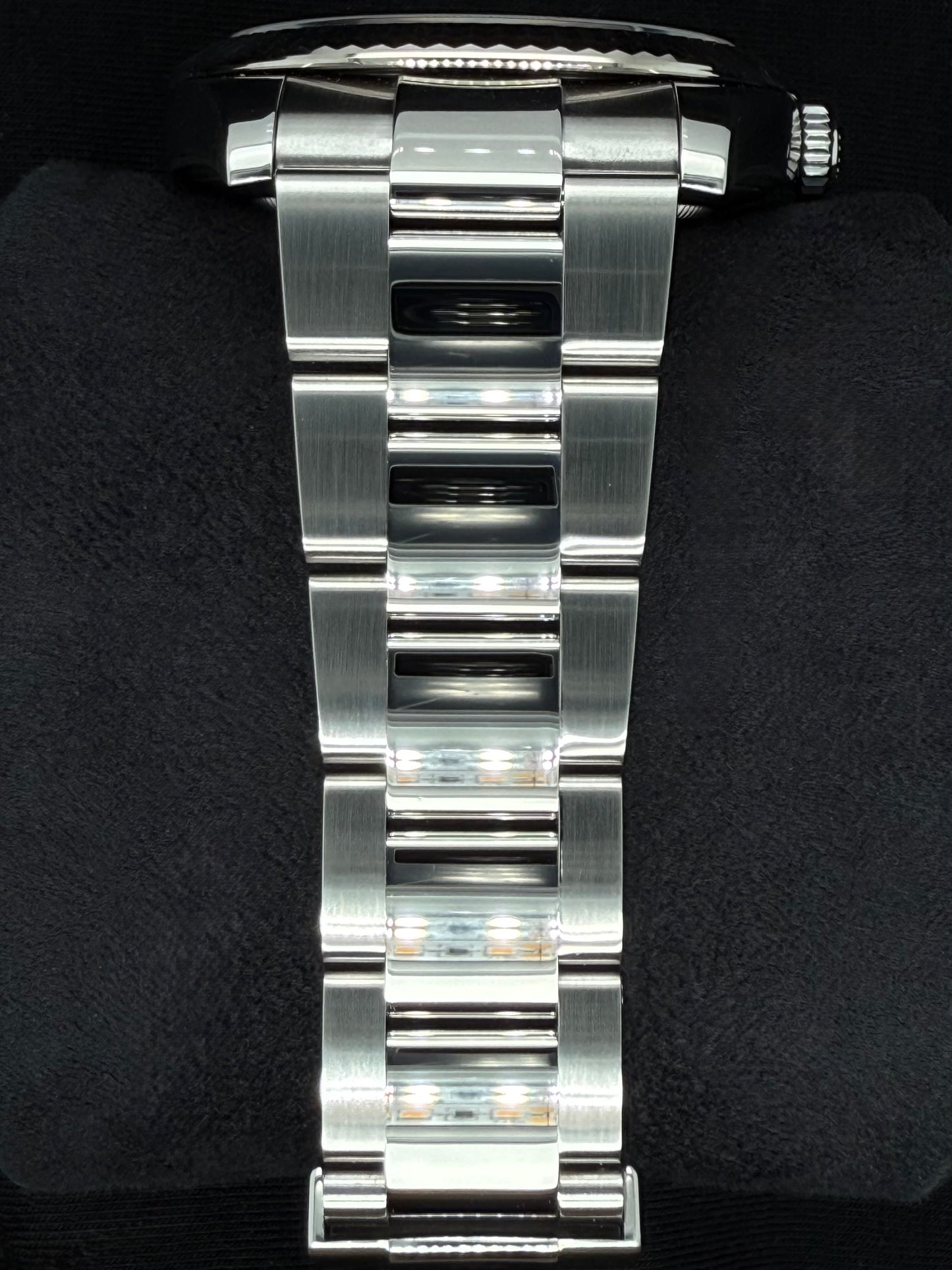 Rolex Datejust 41 Green Motif Dial Fluted Bezel Oystersteel 126334 | 2023 | 41mm