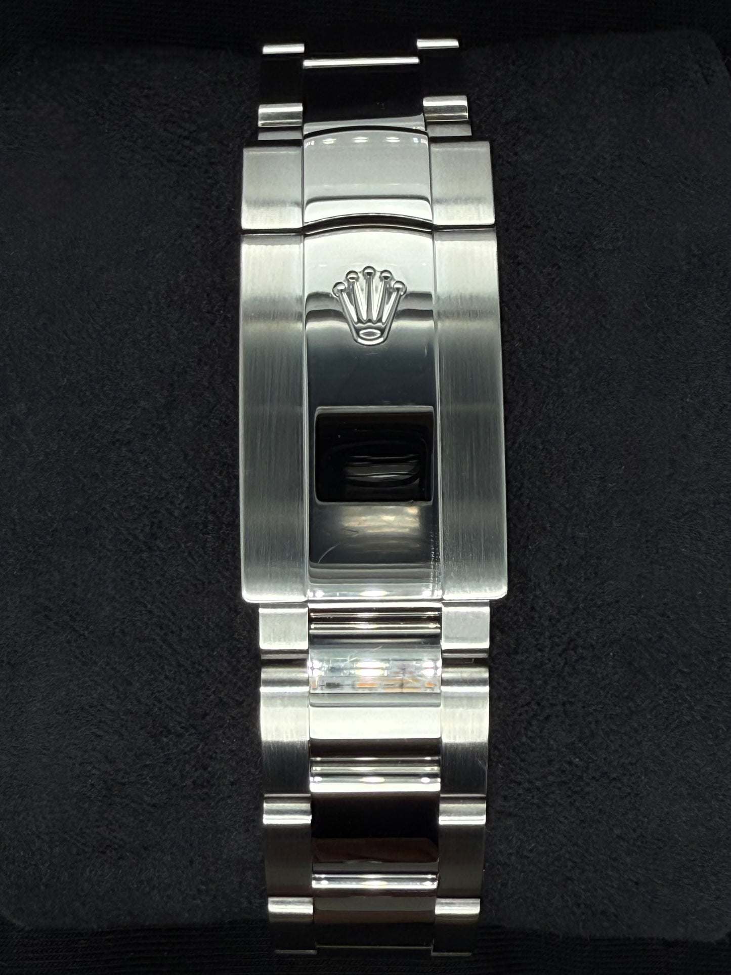 Rolex Datejust 41 Green Motif Dial Fluted Bezel Oystersteel 126334 | 2023 | 41mm