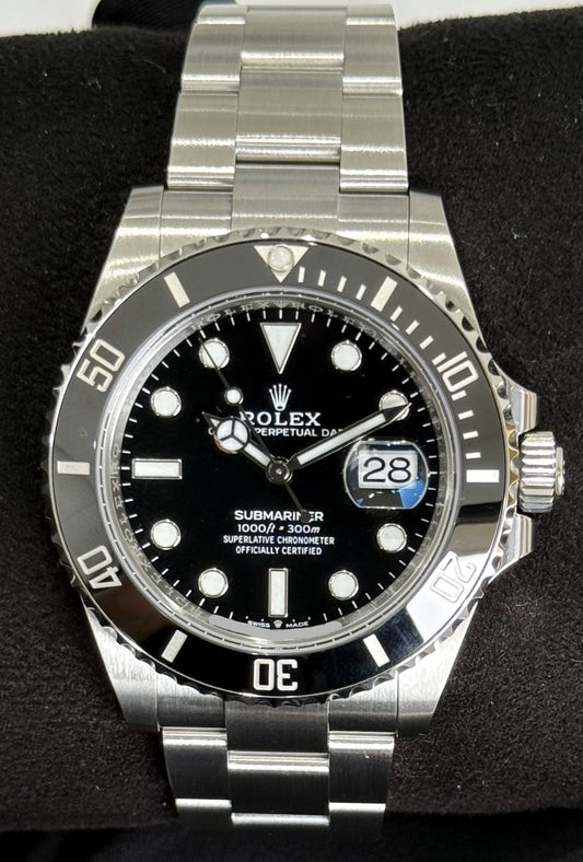 Rolex Submariner Date Stainless Steel Black Dial 126610LN front