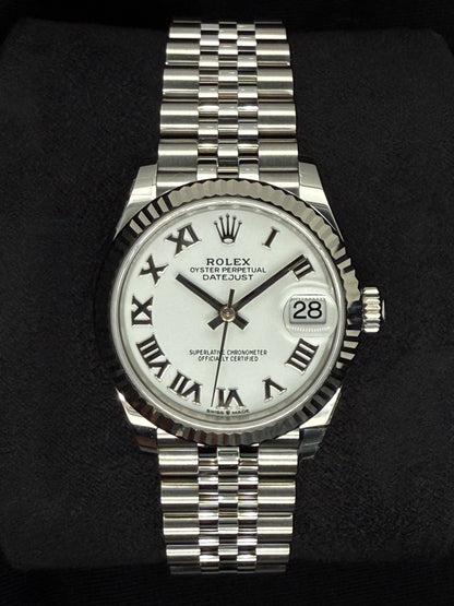 Rolex Datejust 31 Steel White Roman Dial Jubilee 278274 | 2025 | 31mm