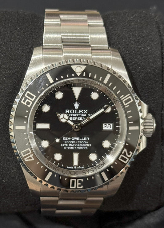 Rolex Sea-Dweller Deepsea Black Dial 136660 front