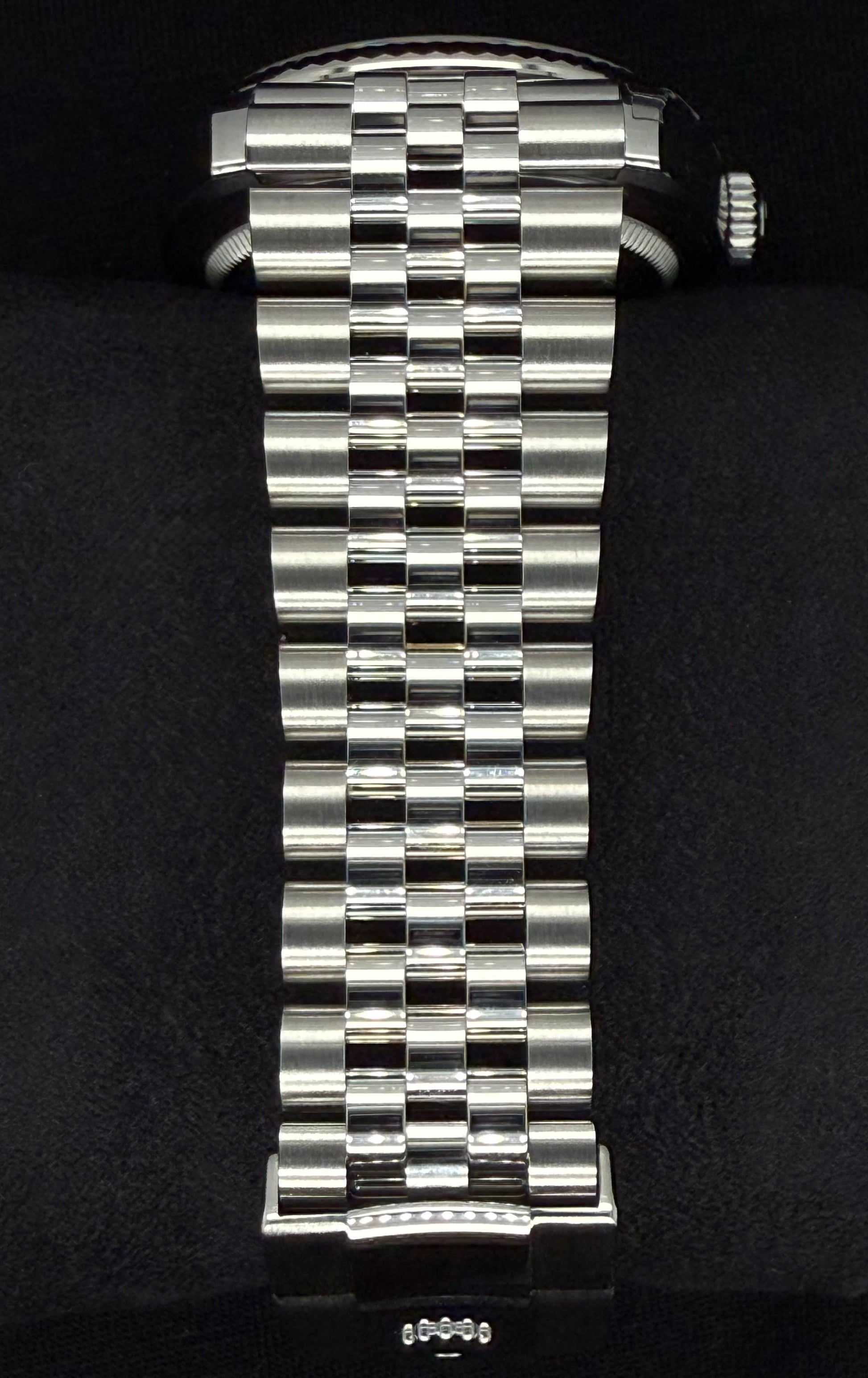 Rolex Datejust 36 Black 'Sticks' Dial Fluted Jubilee 126234 2025