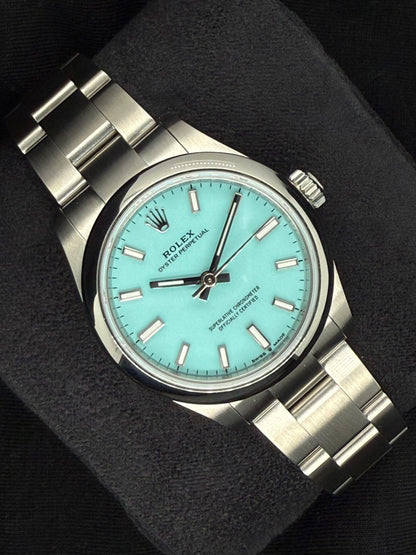 Rolex Oyster Perpetual 31 Tiffany Blue Dial Oyster Bracelet 277200 | 2024 | 31mm