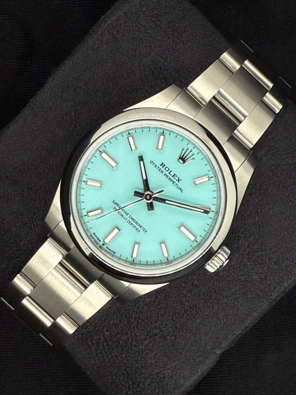 Rolex Oyster Perpetual 31 Tiffany Blue Dial Oyster Bracelet 277200 | 2024 | 31mm