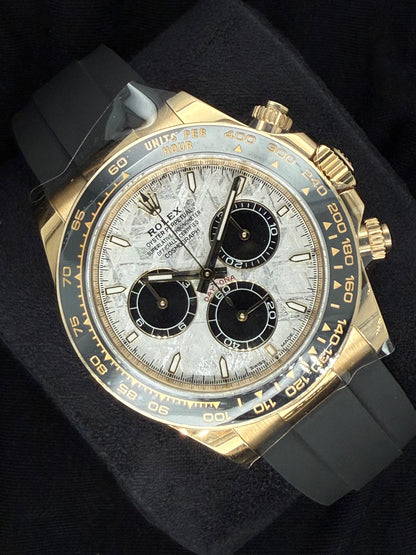 Rolex Cosmograph Daytona Yellow Gold Meteorite Dial Oysterflex 126518LN | 2025 | 40mm