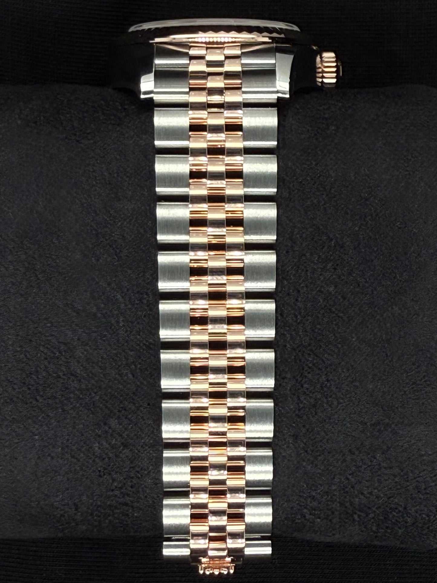 Rolex Datejust 28 Chocolate Diamond Dial Jubilee Two Tone Rose Gold 279171 | 2025 | 28mm