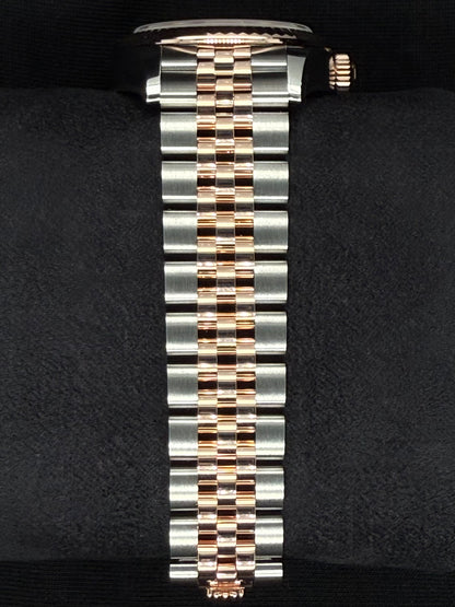 Rolex Datejust 28 Chocolate Diamond Dial Jubilee Two Tone Rose Gold 279171 | 2025 | 28mm