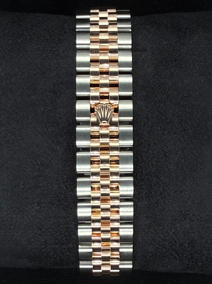 Rolex Datejust 28 Chocolate Diamond Dial Jubilee Two Tone Rose Gold 279171 | 2025 | 28mm