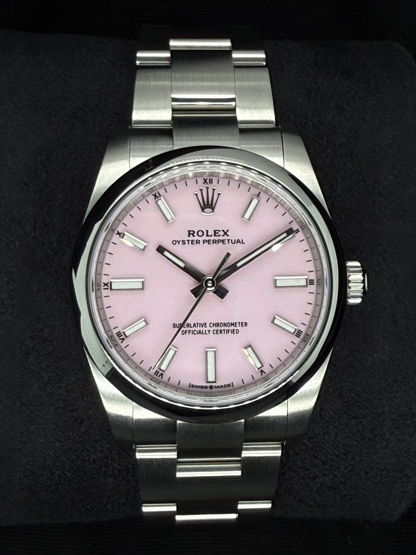 Rolex Oyster Perpetual 31 Candy Pink Dial Oyster Bracelet 277200 | 2025 | 31mm