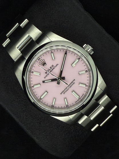 Rolex Oyster Perpetual 31 Candy Pink Dial Oyster Bracelet 277200 | 2025 | 31mm