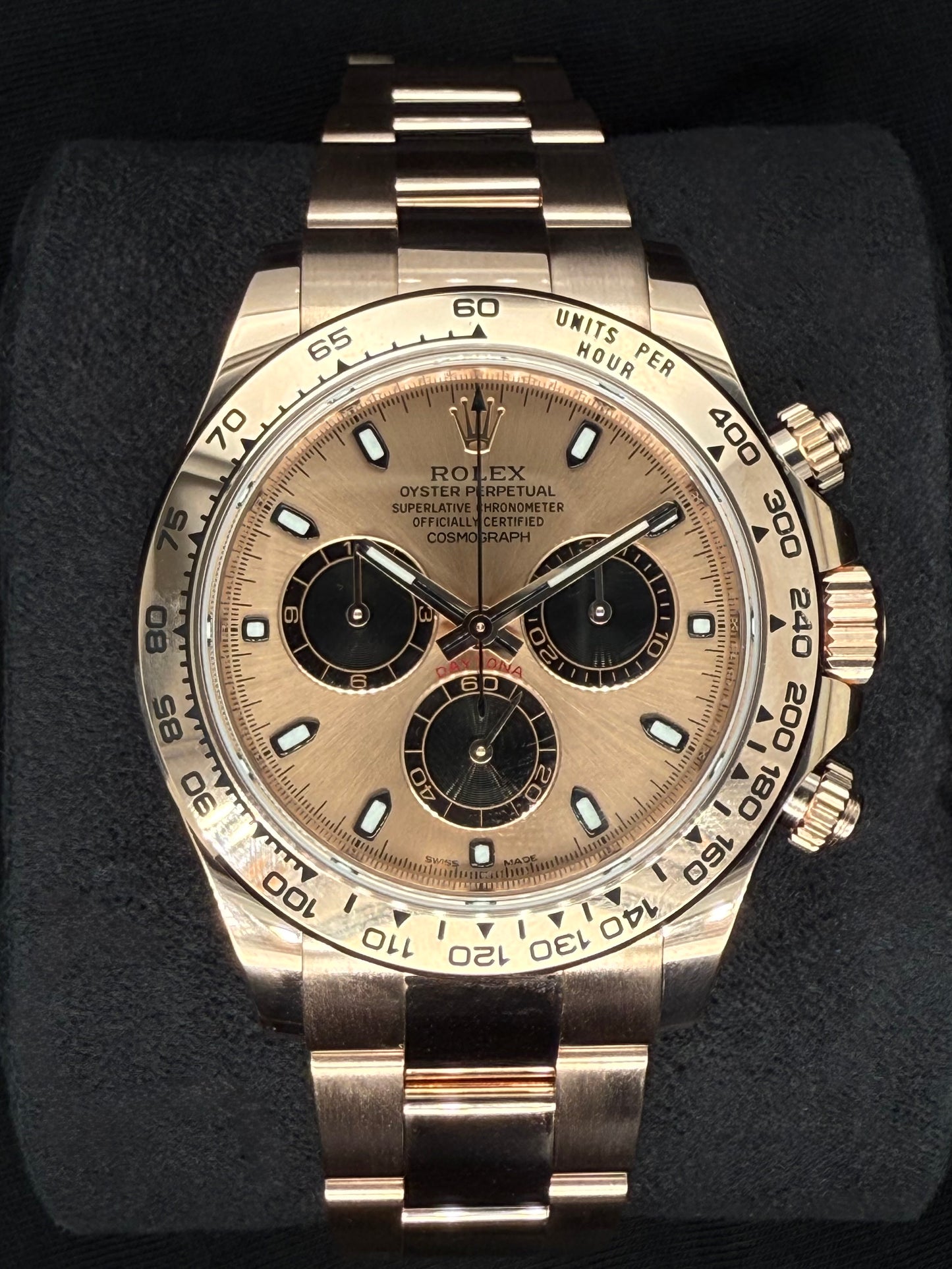 Rolex Cosmograph Daytona Salmon Dial Everose Gold 116505 | 2020 | 40mm