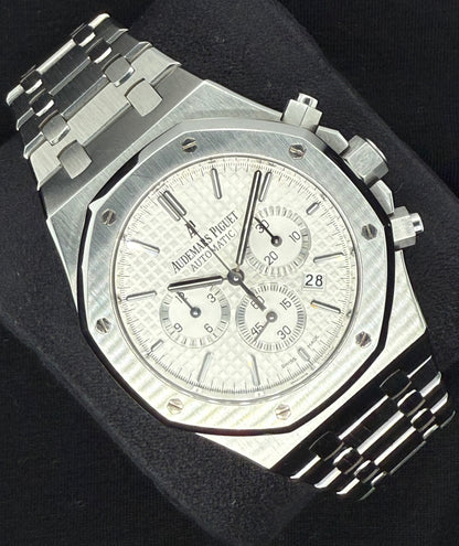 Audemars Piguet Royal Oak Chronograph Steel White Dial 26320ST | 2013 | 41mm