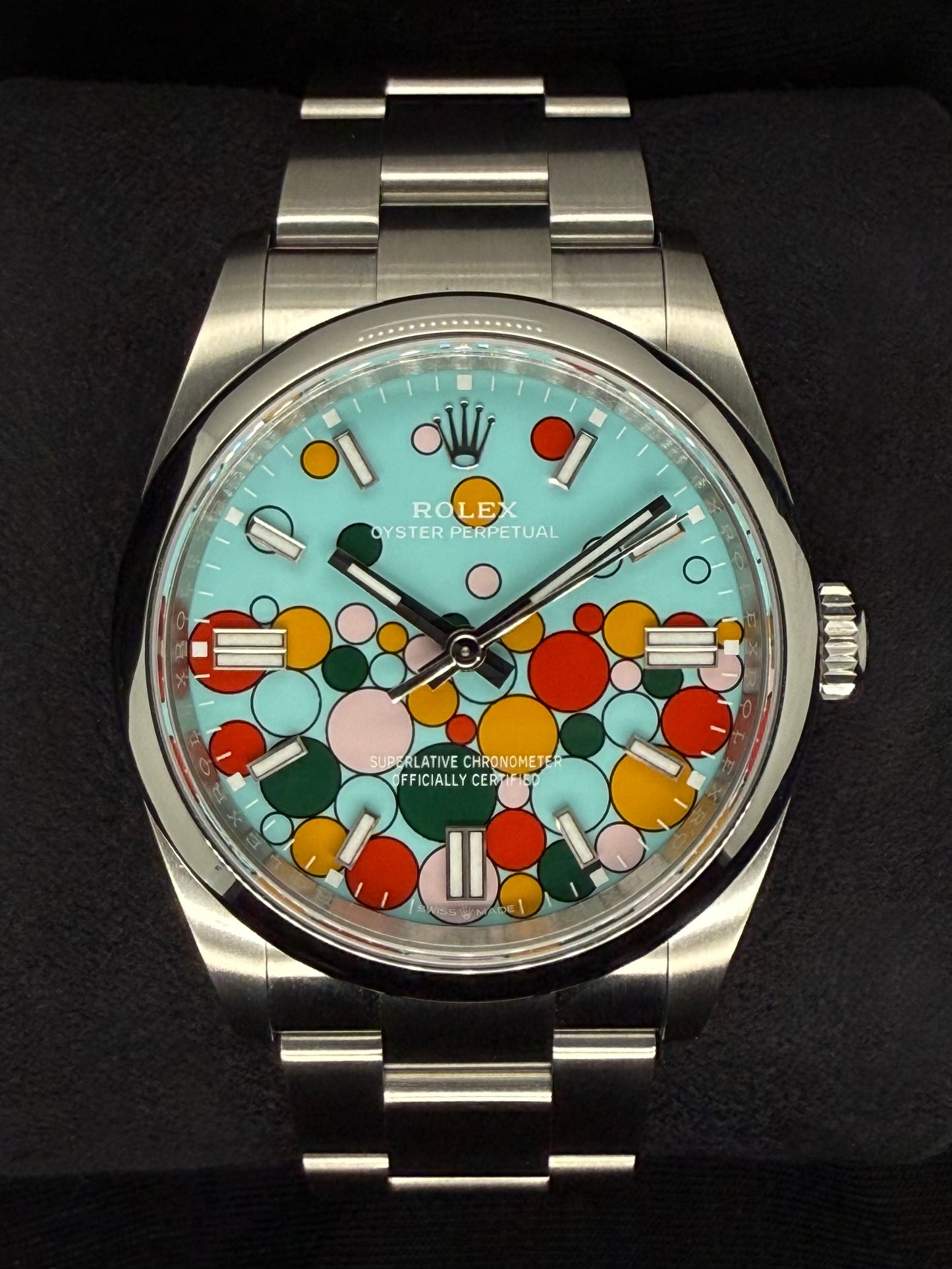 Rolex Oyster Perpetual 41 Celebration Dial Oyster Bracelet 124300 | 2024 | 41mm