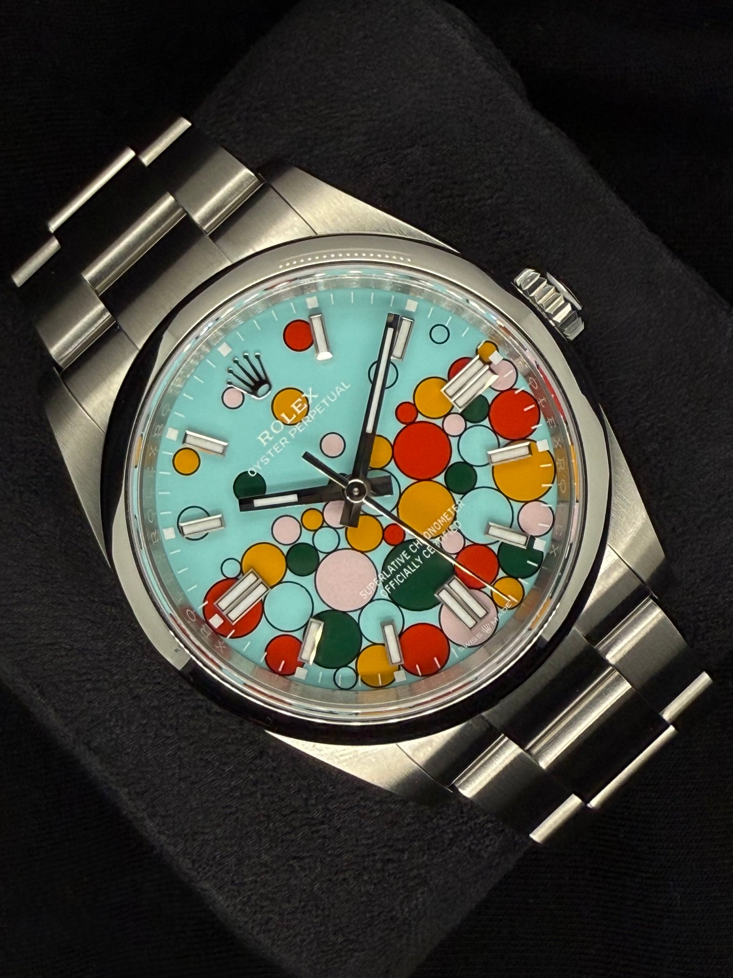 Rolex Oyster Perpetual 41 Celebration Dial Oyster Bracelet 124300 | 2024 | 41mm