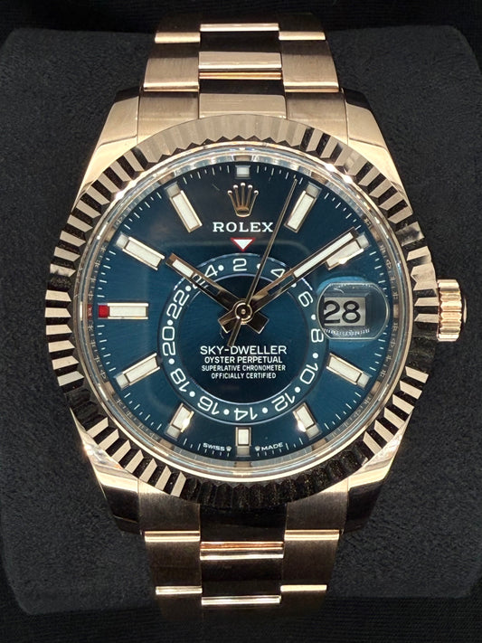 Rolex Sky-Dweller Blue Dial Rose Gold 336935 | 2024 | 42mm