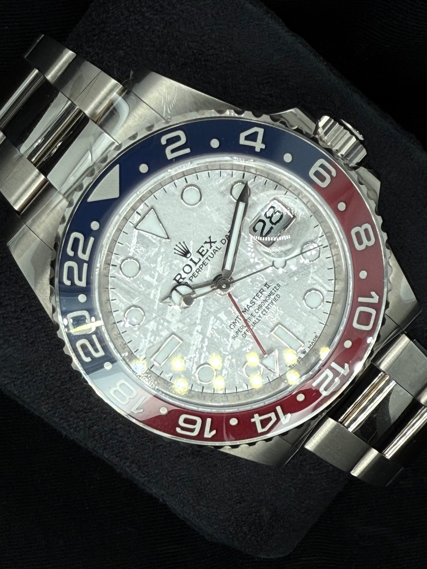 Rolex GMT-Master II Pepsi Meteorite 126719BLRO | 2025 | 40mm
