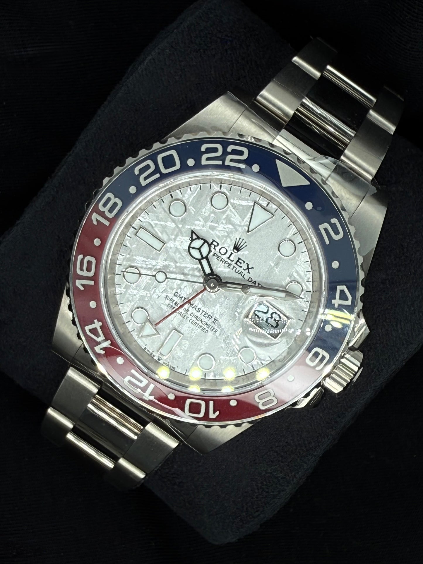 Rolex GMT-Master II Pepsi Meteorite 126719BLRO | 2025 | 40mm