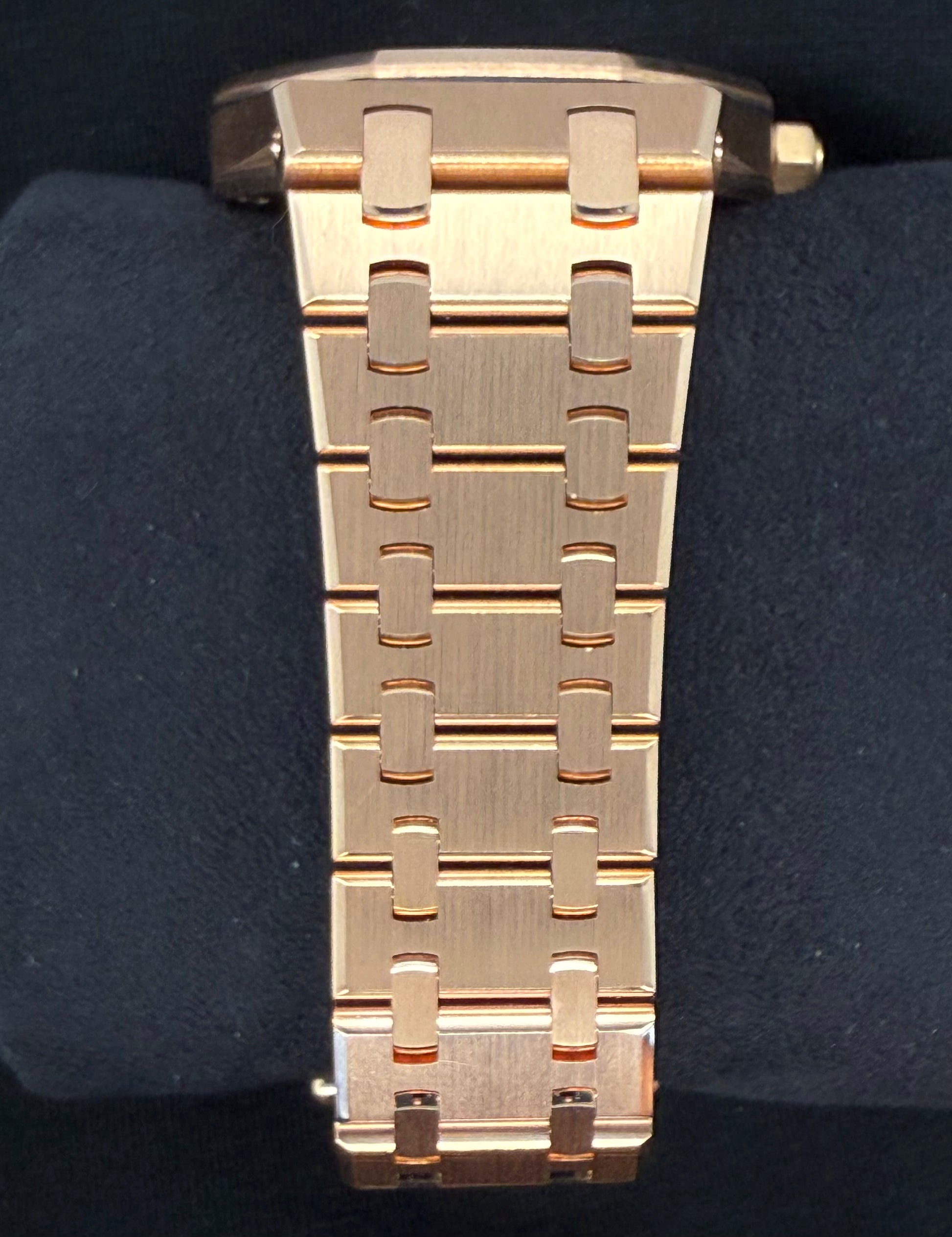 Audemars Piguet Royal Oak Selfwinding Rose Gold Diamond Bezel 15551OR.ZZ.1356OR.01 Bracelet 2