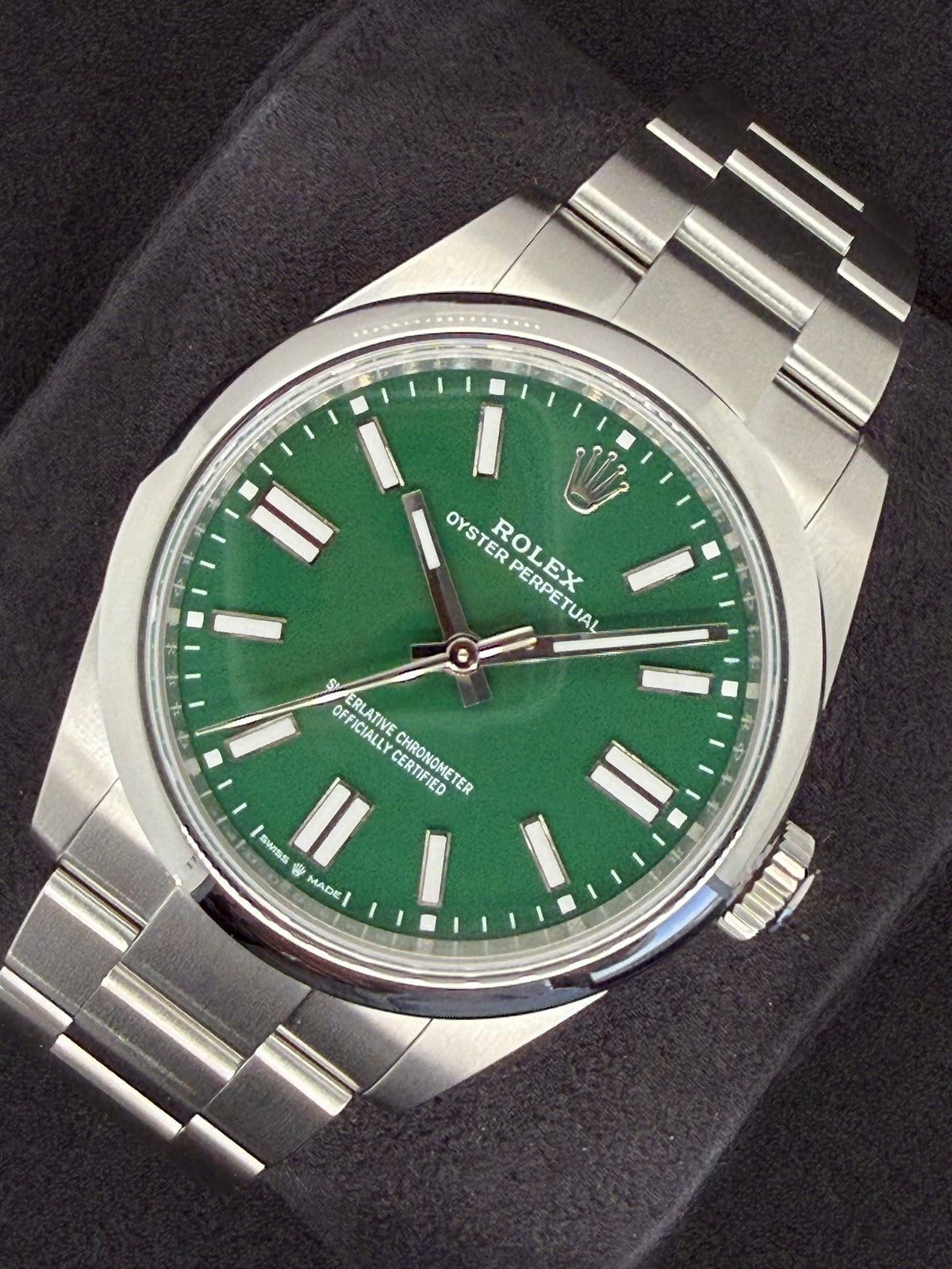 Rolex Oyster Perpetual 41 Green 134300 | 2026 | 41mm