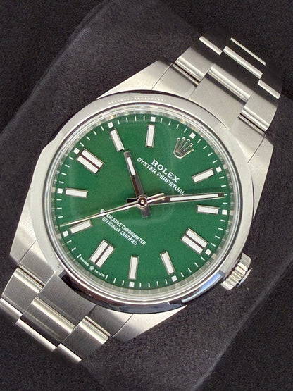Rolex Oyster Perpetual 41 Green 134300 | 2026 | 41mm