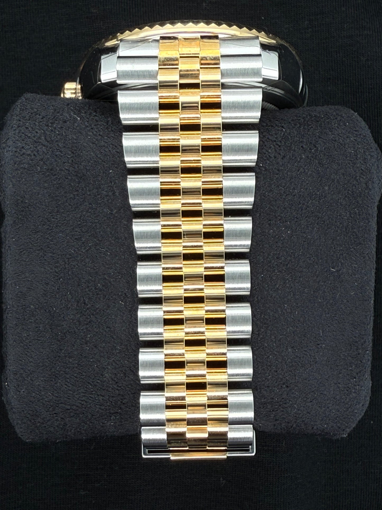 Rolex Sky-Dweller Two Tone Yellow Gold Champagne Dial 326933 Bracelet 