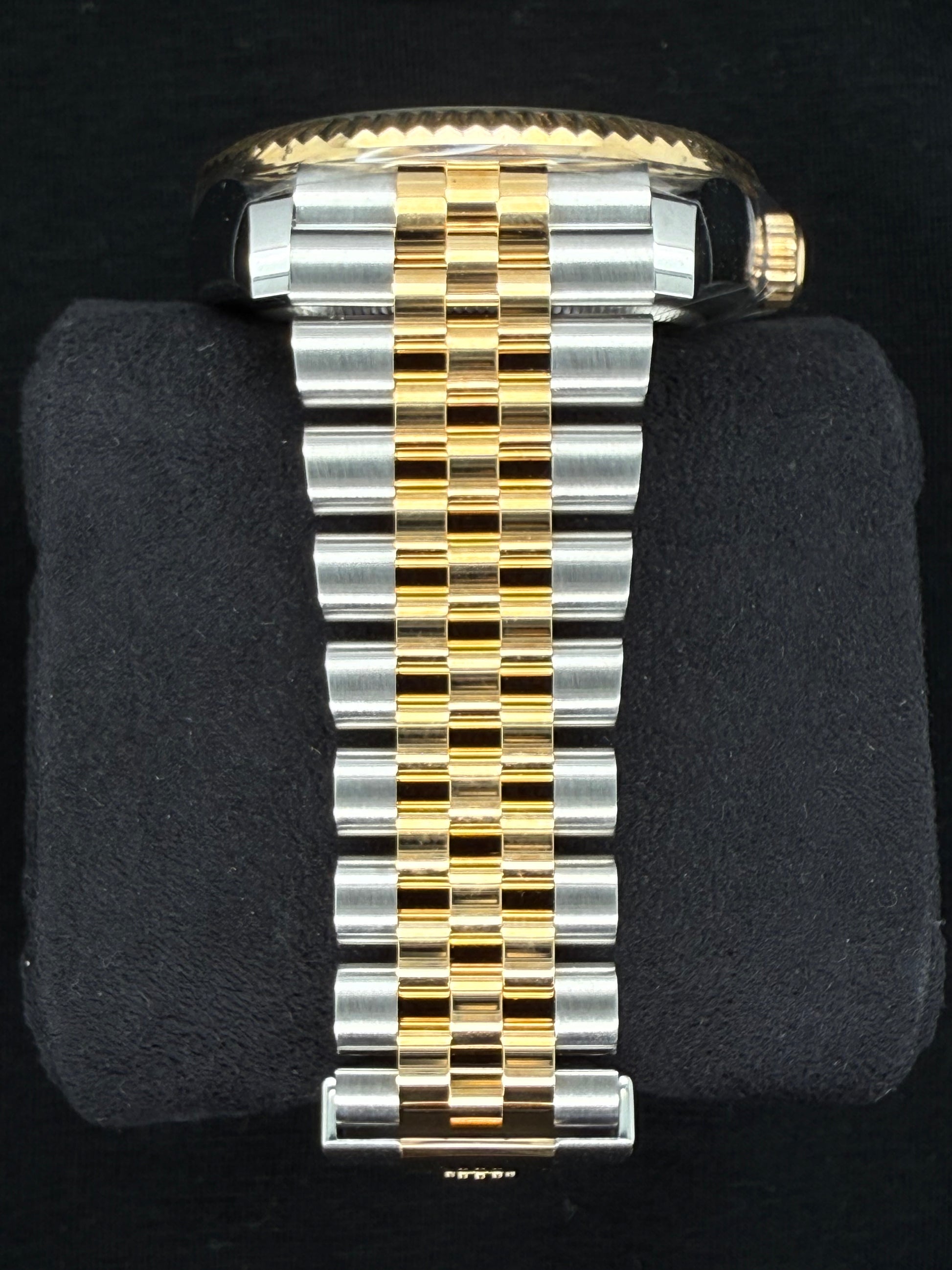 Rolex Sky-Dweller Two Tone Yellow Gold Champagne Dial 326933 Bracelet 