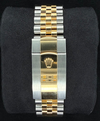 Rolex Sky-Dweller Two Tone Yellow Gold Champagne Dial 326933 Clasp