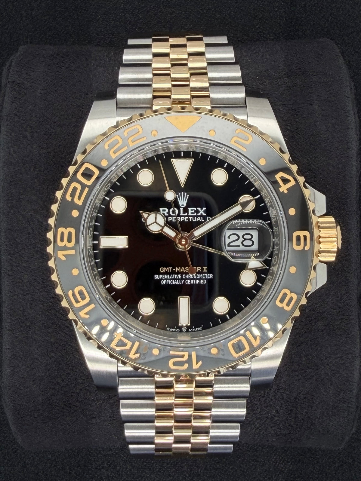 Rolex GMT-Master II 'Zombie' Two Tone Yellow Gold Jubilee 126713GRNR | 2024 | 40mm