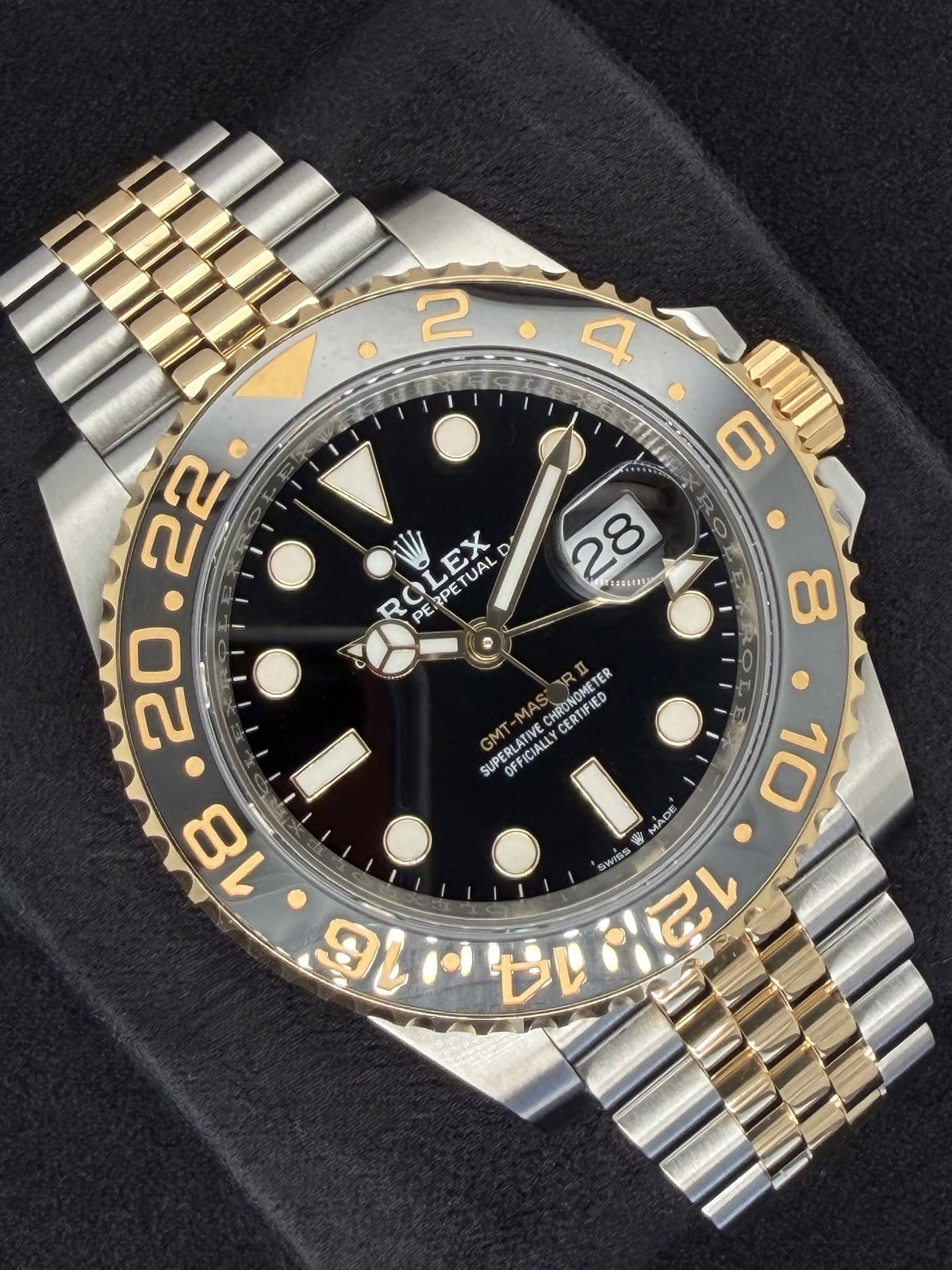 Rolex GMT-Master II 'Zombie' Two Tone Yellow Gold Jubilee 126713GRNR | 2024 | 40mm
