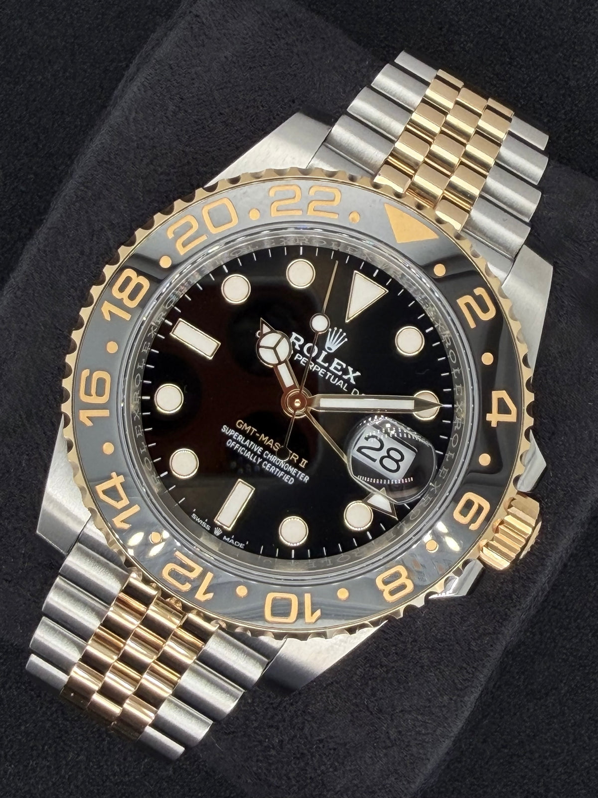 Rolex GMT-Master II 'Zombie' Two Tone Yellow Gold Jubilee 126713GRNR | 2024 | 40mm