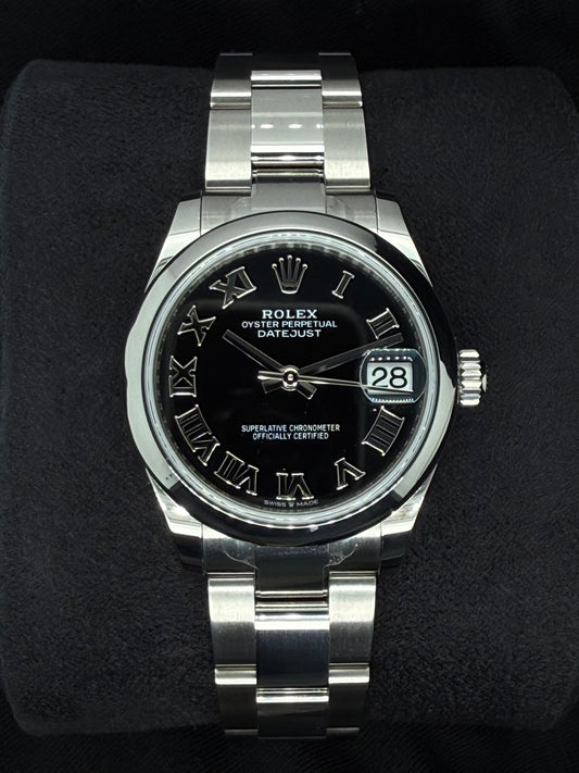 Rolex Datejust 31 Black Roman Dial 278240 | 2025 | 31mm