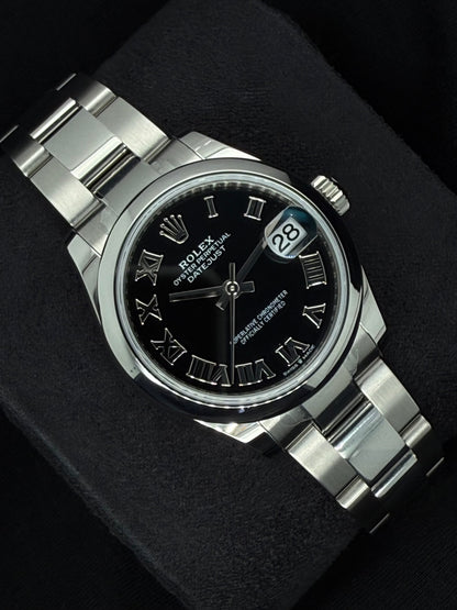 Rolex Datejust 31 Black Roman Dial 278240 | 2025 | 31mm