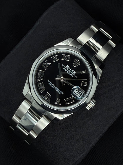 Rolex Datejust 31 Black Roman Dial 278240 | 2025 | 31mm