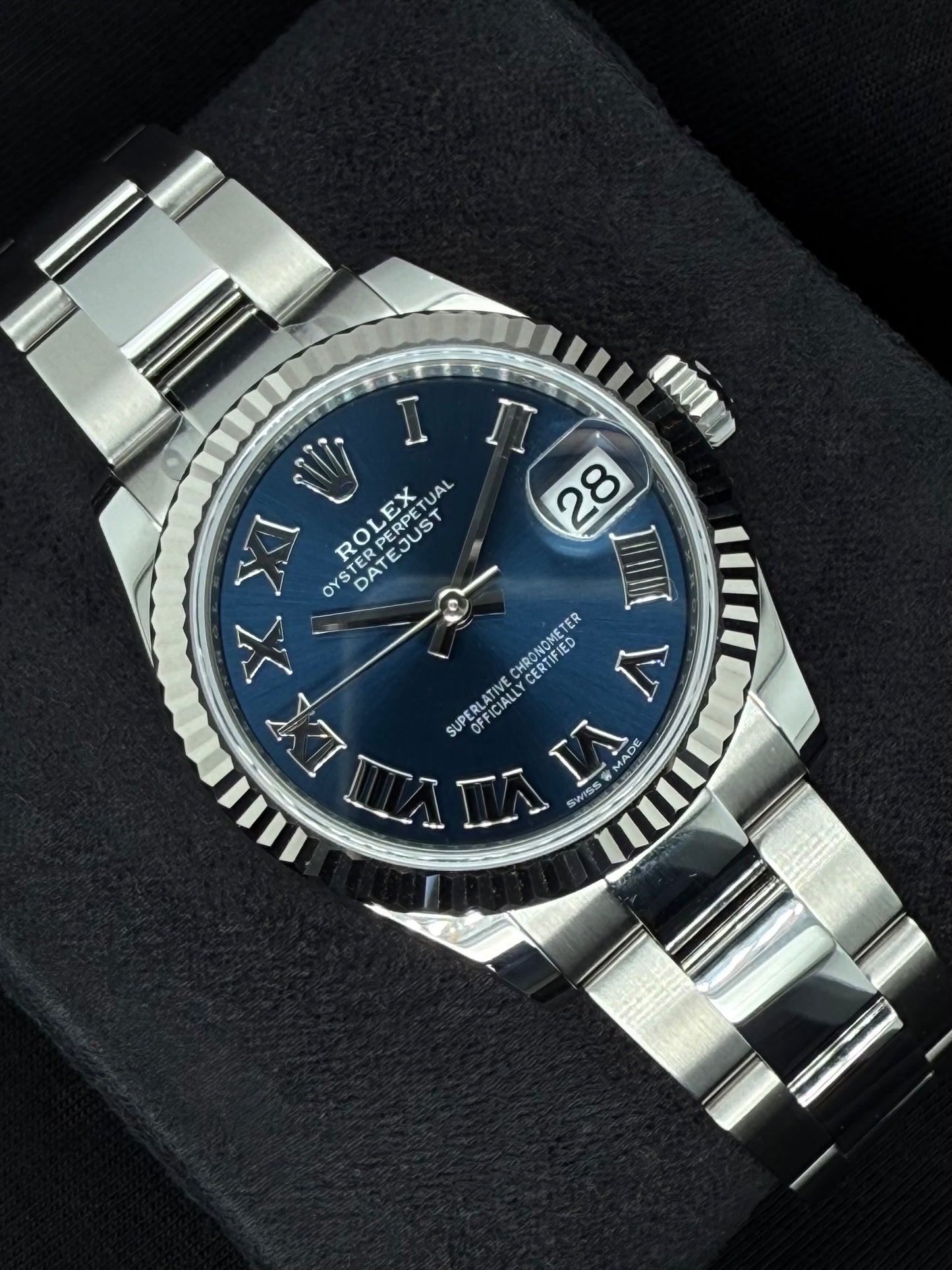 Rolex Datejust 31 Blue Roman Dial Oystersteel 278274 | 2025 | 31mm